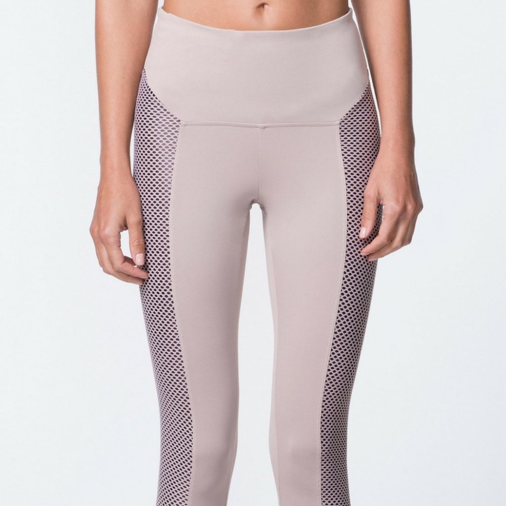 KORAL Clementine leggings mesh nude capri